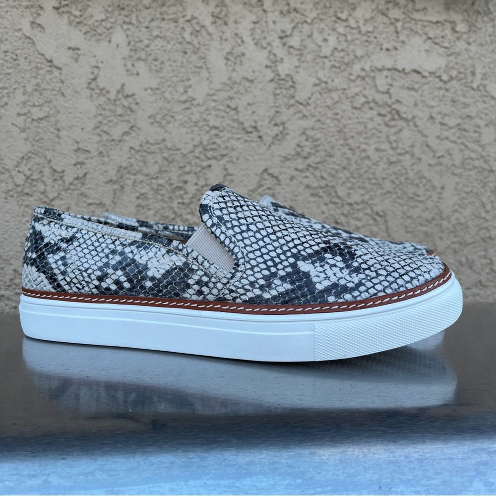 Aerosoles Women’s 9 Newburgh Slip On Sneaker Exotic Snakeskin Python Print Shoes